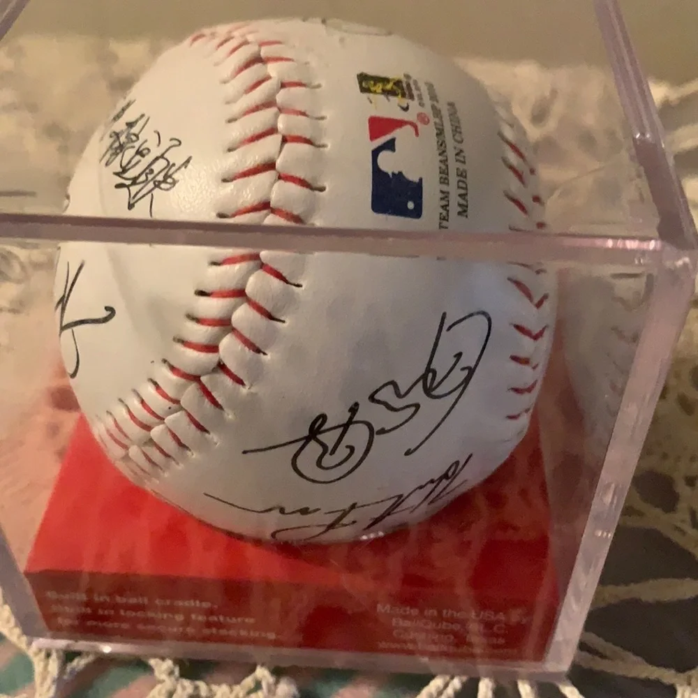 Digitally Autographed Team Baseball I don’t know anything about it team/year